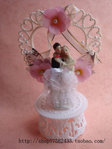 Cake stand little people wedding decoration props wedding gifts new wedding flowers little people Flower wedding people
