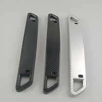 Car modification license plate frame carbon fiber photo holder decoration license plate bracket water transfer license plate frame