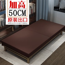 Export Japanese folding bed single home 1 2 m adult sturdy durable reinforced hotel extra bed iron bedroom