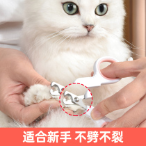 Cat nail scissors dog nail scissors into puppy dog ​​cat paw novice special pet nail clippers cat supplies