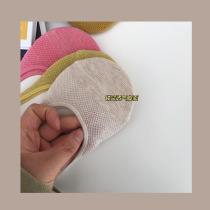 Summer cotton slim hollowed-out breathable boat Sox female shallow invisible silica gel not falling heel with independent packing boat socks