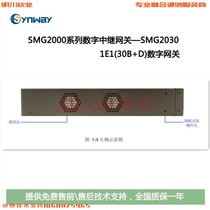  synway Sanhui SMG2030-1E1 Digital relay voice gateway VOIP telephone gateway with Yilian technology