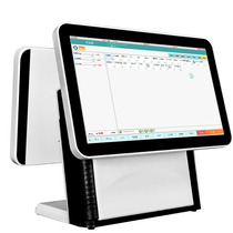 Supermarket catering milk tea Bakery baking single screen cash register convenience store touch screen cashier all-in-one machine 15 6 inch