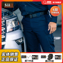 American 5 11 Ruling Officer Tactical Long Pants Outdoor Multi-Bag Pants Men 511 Works Pants Travel Training Loose 74273