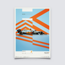 McLaren F1 Team McLaren X GULF GULF Oil Ricardo Joint Limited 2 Poster