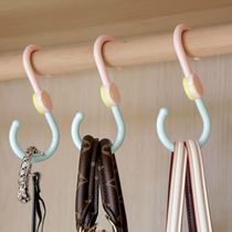 3 loaded Japanese imports S. shaped hooks for car hooks can be active S hook S hooks 360 degrees turn