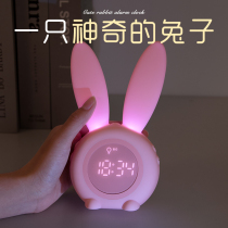 Alarm clock students use to get up artifact children boys and girls 2021 new smart electronic clock special alarm small