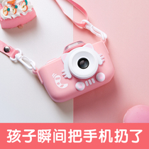 Childrens digital camera mini toy girl birthday gift boy female simulation small SLR can take pictures baby