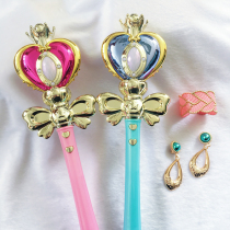 Bara Bara little magic Fairy Frozen Aisha magic wand Scepter Childrens princess fairy glowing toy gift