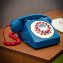  American WildWolf 746 British retro telephone Ode to joy with the same household fixed cordless landline