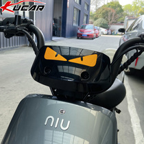 Electric car decoration Stickers Calf battery car car stickers Trendy cool little devil eyes Car rear triangle window Motorcycle