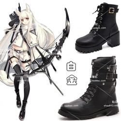 Arknights Jessica Cosplay shoes
