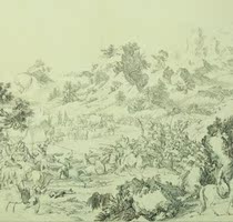 Pingding Junggars victory map-Geshengying map (trial print high-definition electronic picture material