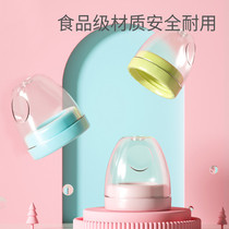 Scallop baby bottle accessories Threaded sealing cover Dust cover pacifier ppsu glass baby bottle straw Hand handle