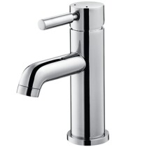 Hengjie bathroom basin hot and cold water single hole faucet HL2500-1W