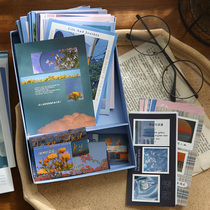 Small days do not turn romance and throbbing literary hand account material beautiful romance 140 boxed stickers