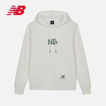  New Balance NB official new simple all-match hooded sweater pullover sweater men AMT13364