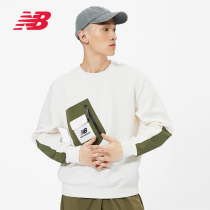 New Balance NB Official Male Round Collar Casual Comfort Loose Long Sleeve Sweater AMT13378