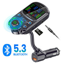Car Bluetooth 5 3 receiver without loss music converter mp3 player U listen to singing car charger