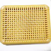 Summer cushion breathable cooling grid office chair clothing factory staff bench summer wooden frame Butt seat cushion