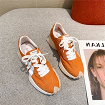 Small ckerwin European and American style retro orange macaron cloth thick bottom leisure sports father female summer