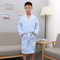 Summer Qiu Cotton Childrens Hotel Bathroom Waffg All - cotton Baby Dress Bowl Men and Women Swim Bathroom Cap