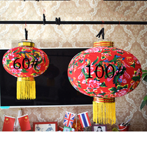 Featured Northeast Large Flower Bouquet Lantern Outdoor Waterproof Lantern Hotel Farmhouse Music Attractions Decorative Lantern Cage Custom Lantern