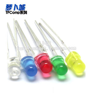 Light-emitting diode 5MM blue straight-plug blue LED