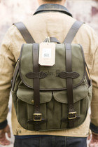 Domestic spot FILSON shoulder canvas bag leather shoulder strap copper hardware 70262 262 new