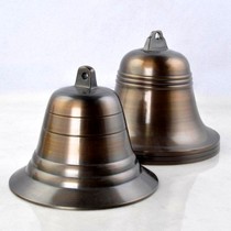 Buddha pure copper wind bell Copper bell clang Feng Shui copper bell Temple hanging bell wall clock School copper bell 2 inch antique copper bell