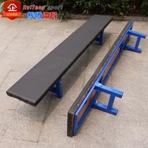 Custom-made solid wood iron foot folding gymnastics stool stool dance stool balance stool