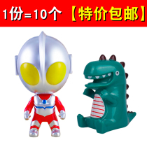 Children boy birthday cake decoration ornaments little dinosaur little monster cute cartoon birthday plug-in card