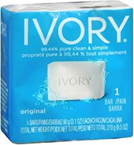 Ivory Bar Soap 3 1 oz bars 3 ea (Pack of 5) ivory soap 3 1