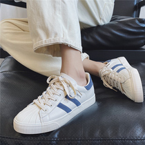 Male Shoes Wave Shoes 2022 Spring new low Help 100 hitch Han version lovers Little white shoes Guys Canvas Casual Board Shoes