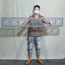 pvc European-style lintel hanging corner flower TV background wall decoration flower custom-made hollow window grid