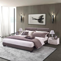 CBD modern simple fashion bed frame plus mattress