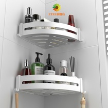 Bathroom rack-free wall-mounted bathroom toilet bathroom wall bath tripod storage toilet