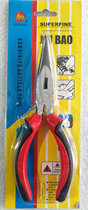 JIN BAO Golden Leopard high-end hard nose pliers 6 inches 8 inches │ electrician fitter household │