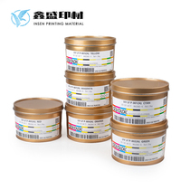 Supply original German SOKOLOK rotary offset printing high concentration colorful quick-drying UV fluorescent ink