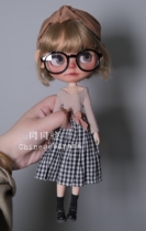 (Flesh face) ChineseBanana Japanese girl suit jumpsuit blythe little cloth doll