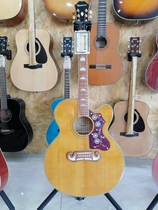 (Cha guitar line) EPU Feng Epiphone EJ200 single board electric box wooden guitar folk finger