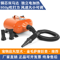 Shenbao pet shop large dog golden hair dryer hair machine high-power silent frequency conversion double horse Blower