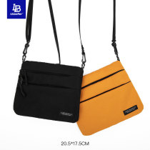 Lilbetter mens bag Packets Sloping Cross Tide Card Light Canvas Casual Bag Port Wind Fine Rope Street Zero Wallet