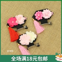 Pet hairclip funny COS Gege flag head dog floral headdress accessories cat supplies Teddy VIP over bear Yorkshire