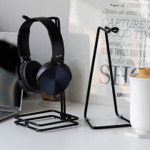 Headset rack Wrought iron metal display rack Headset bracket Computer headset bracket Internet cafe