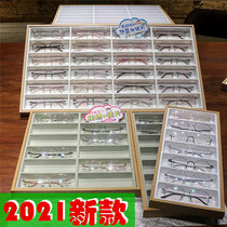 Glasses display case glasses shop counter decoration tray sun glasses storage box myopia shelf display props tide