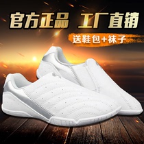 Wu Sheng Taekwondo shoes for children men and women martial arts shoes Taekwondo shoes soft sole breathable adult training shoes