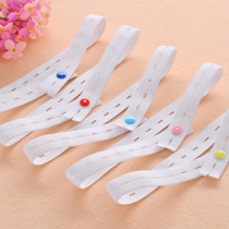 Baby Simple Diaper Button Newborn Diaper Fixed Elastic Band Adjustable Strap