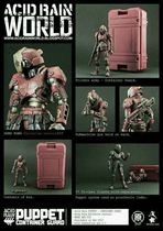 Spot acid rain War 3 75 inch movable special forces 1:18 movable red guard Hong Kong limited edition red soldier