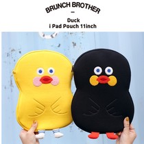 Romane Korean cute duckling ipad 11 inch tablet computer bag anti-collision storage bag ugly cute 13 3 inch mac